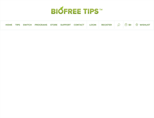 Tablet Screenshot of biofreetip.com